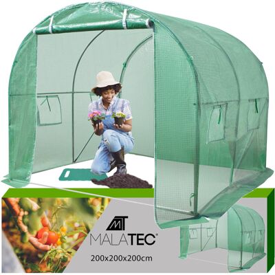 Iso Trade Tunel Foliowy 4m2 Ogrodowy Szklarnia 2x2x2m Foliak MALATEC Iso Trade Tunel Foliowy 4m2 Ogrodowy Szklarnia 2x2x2m Foliak MALATEC
