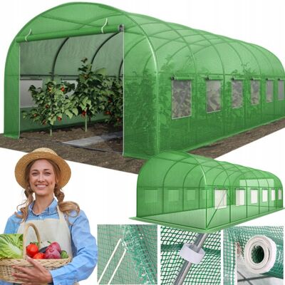 Inny producent TUNEL FOLIOWY NAMIOT OGRODOWY SZKLARNIA NA WARZYWA 6x3 18m2 FOLIA + STELAŻ Inny producent TUNEL FOLIOWY NAMIOT OGRODOWY SZKLARNIA NA WARZYWA 6x3 18m2 FOLIA + STELAŻ