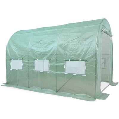 Focus Garden Tunel Foliowy Ogrodowy Na Pomidory Szklarnia Folia 2x3,5x2m Wielosezonowy Focus Garden Tunel Foliowy Ogrodowy Na Pomidory Szklarnia Folia 2x3,5x2m Wielosezonowy