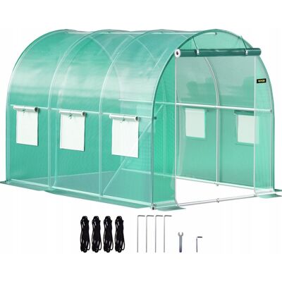 Vevor Tunel foliowy ogrodowy szklarnia 3x2x2 m Vevor Tunel foliowy ogrodowy szklarnia 3x2x2 m