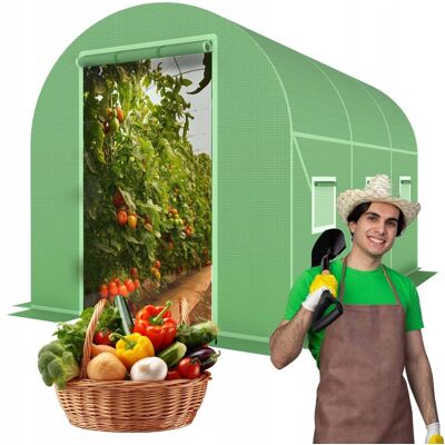 Kontrast TUNEL FOLIOWY OGRODOWY SZKLARNIA 3x2x2 STELAŻ FOLIA NA WARZYWA 6 OKIEN 6m2 Kontrast TUNEL FOLIOWY OGRODOWY SZKLARNIA 3x2x2 STELAŻ FOLIA NA WARZYWA 6 OKIEN 6m2