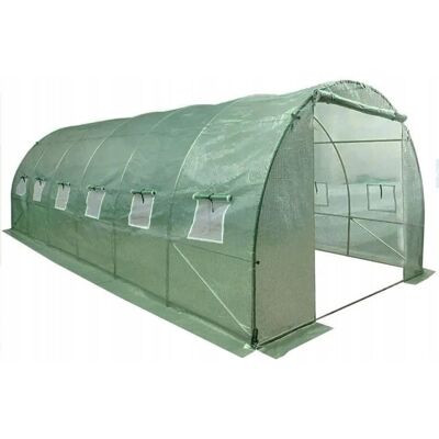 lean Tunel Foliowy Ogrodowy Szklarnia 6x3x2m Folia 18m² UV-4 Premium lean Tunel Foliowy Ogrodowy Szklarnia 6x3x2m Folia 18m² UV-4 Premium