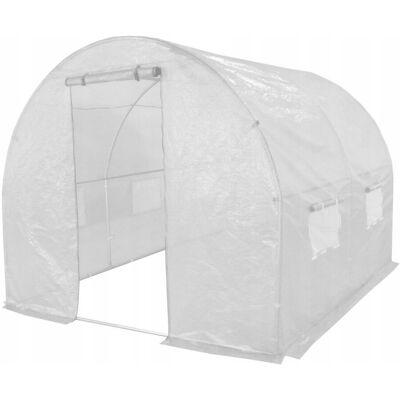 4iQ Group Tunel Foliowy Szklarnia 2x2m PREMIUM z Siatką PE rurki 19mm 4iQ Group Tunel Foliowy Szklarnia 2x2m PREMIUM z Siatką PE rurki 19mm