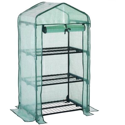 wideShop Tunel Foliowy Szklarnia Na Pomidory 69X49X125Cm wideShop Tunel Foliowy Szklarnia Na Pomidory 69X49X125Cm