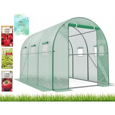Inny producent Tunel Ogrodowy Foliowy Szklarnia 4x2,5m 10m2 Ocynk Mocny Premium 25mm Inny producent Tunel Ogrodowy Foliowy Szklarnia 4x2,5m 10m2 Ocynk Mocny Premium 25mm