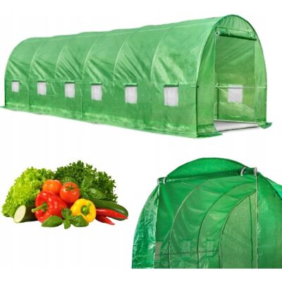 Inny producent TUNEL OGRODOWY UV-4 SZKLARNIA 6x3m NAMIOT FOLIOWY 13 OKIEN 18m2 DUŻY Inny producent TUNEL OGRODOWY UV-4 SZKLARNIA 6x3m NAMIOT FOLIOWY 13 OKIEN 18m2 DUŻY