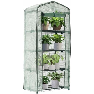 GardenLine TUNEL SZKLARNIA OGRODOWA ROZSADNIK Z PÓŁKAMI NA BALKON TARAS 4 PÓŁKI 160cm GardenLine TUNEL SZKLARNIA OGRODOWA ROZSADNIK Z PÓŁKAMI NA BALKON TARAS 4 PÓŁKI 160cm