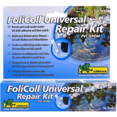 Ubbink - Folicoll - 75 g - PVC/EPDM AquaLiner - zestaw naprawczy Ubbink - Folicoll - 75 g - PVC/EPDM AquaLiner - zestaw naprawczy