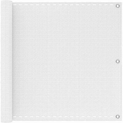 Vidaxl Ekran Balkonowy Biały 75 X 700 Cm Hdpe I Aluminium Vidaxl Ekran Balkonowy Biały 75 X 700 Cm Hdpe I Aluminium