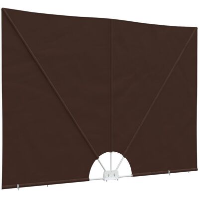 vidaXL Ekran Prywatności Balkonowej 240 x 160 cm Poliester Prostokątny vidaXL Ekran Prywatności Balkonowej 240 x 160 cm Poliester Prostokątny