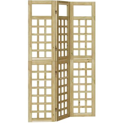 vidaXL Ekran zewnętrzny 120x180 cm z drewna impregnowanego sosnowego vidaXL Ekran zewnętrzny 120x180 cm z drewna impregnowanego sosnowego