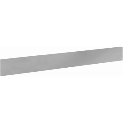 vidaXL Krawężnik do trawnika 10 pcs 100 x 12 cm Stal srebrny vidaXL Krawężnik do trawnika 10 pcs 100 x 12 cm Stal srebrny