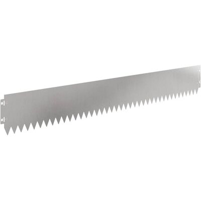 vidaXL Krawężnik do trawnika 20 pcs 103 x 15 cm Stal srebrny vidaXL Krawężnik do trawnika 20 pcs 103 x 15 cm Stal srebrny