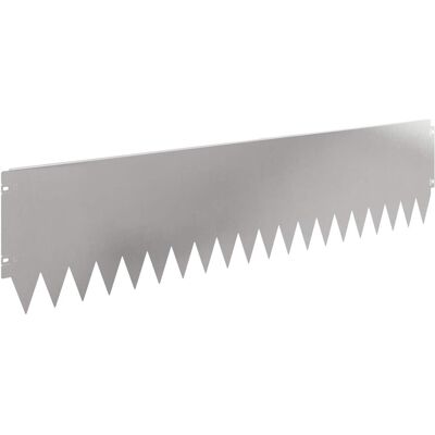vidaXL Krawężnik do trawnika 20 pcs 103 x 25 cm Stal srebrny vidaXL Krawężnik do trawnika 20 pcs 103 x 25 cm Stal srebrny