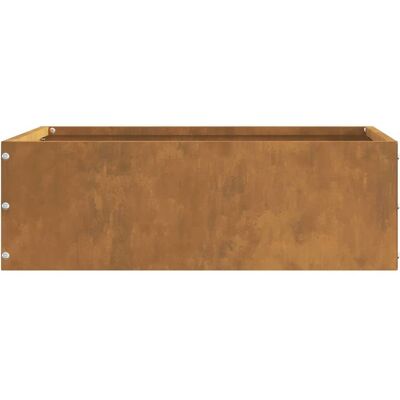 vidaXL Krawężnik do trawnika Rdzawy 40 x 40 x 13 cm vidaXL Krawężnik do trawnika Rdzawy 40 x 40 x 13 cm