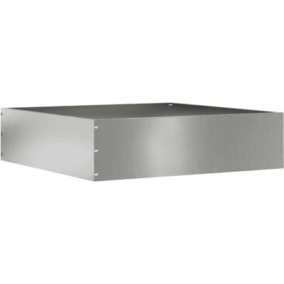 vidaXL Krawężnik do trawnika Srebrny 50 x 50 x 13 cm vidaXL Krawężnik do trawnika Srebrny 50 x 50 x 13 cm