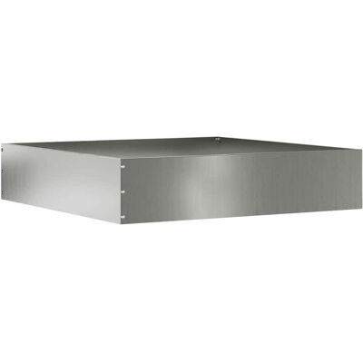 vidaXL Krawężnik do trawnika Srebrny 60 x 60 x 13 cm vidaXL Krawężnik do trawnika Srebrny 60 x 60 x 13 cm