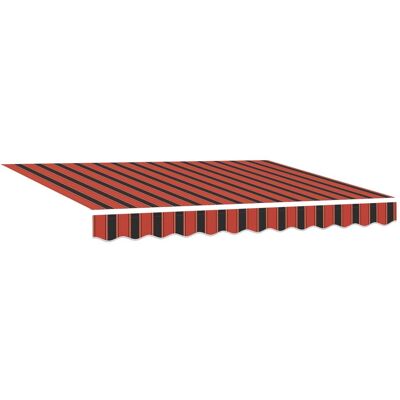 vidaXL Markiza automatyczna pomarańczowo-brązowa 350x250 cm vidaXL Markiza automatyczna pomarańczowo-brązowa 350x250 cm
