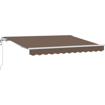 vidaXL Markiza wysuwana Ciemnoszary 500 × 300 cm vidaXL Markiza wysuwana Ciemnoszary 500 × 300 cm