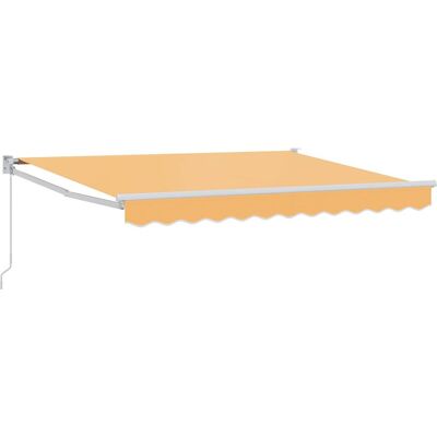 vidaXL Markiza wysuwana piaskowy 3,5 x 2,5 m vidaXL Markiza wysuwana piaskowy 3,5 x 2,5 m
