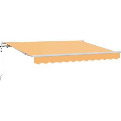vidaXL Markiza wysuwana piaskowy 500 × 350 cm vidaXL Markiza wysuwana piaskowy 500 × 350 cm