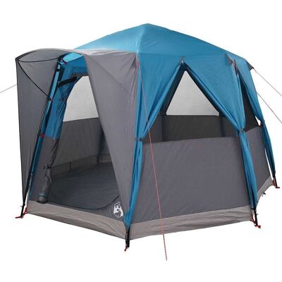 vidaXL Namiot domek z dachem Niebieski i szary 320 x 320 x 203 cm vidaXL Namiot domek z dachem Niebieski i szary 320 x 320 x 203 cm