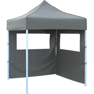 vidaXL Namiot Imprezowy Antracyt 200 x 200 x 315 cm Materiał Oxford vidaXL Namiot Imprezowy Antracyt 200 x 200 x 315 cm Materiał Oxford