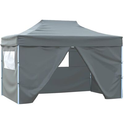 vidaXL Namiot Imprezowy Antracyt 280 x 410 x 315 cm Materiał Oxford vidaXL Namiot Imprezowy Antracyt 280 x 410 x 315 cm Materiał Oxford