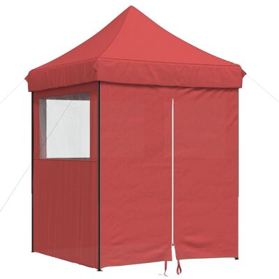 vidaXL Namiot Imprezowy bordowy 200 x 200 x 306 cm Materiał Oxford vidaXL Namiot Imprezowy bordowy 200 x 200 x 306 cm Materiał Oxford