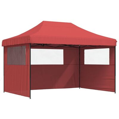 vidaXL Namiot Imprezowy bordowy 279 x 410 x 315 cm Materiał Oxford vidaXL Namiot Imprezowy bordowy 279 x 410 x 315 cm Materiał Oxford