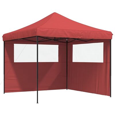 vidaXL Namiot Imprezowy bordowy 292 x 292 x 315 cm Materiał Oxford vidaXL Namiot Imprezowy bordowy 292 x 292 x 315 cm Materiał Oxford