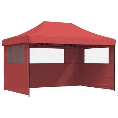 vidaXL Namiot Imprezowy bordowy 292 x 440 x 315 cm Materiał Oxford vidaXL Namiot Imprezowy bordowy 292 x 440 x 315 cm Materiał Oxford