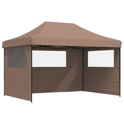 vidaXL Namiot Imprezowy Brązowy 279 x 410 x 315 cm Materiał Oxford vidaXL Namiot Imprezowy Brązowy 279 x 410 x 315 cm Materiał Oxford
