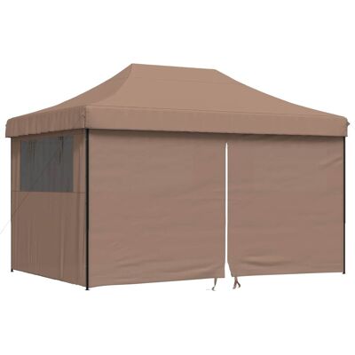vidaXL Namiot Imprezowy Brązowy 292 x 440 x 315 cm Materiał Oxford vidaXL Namiot Imprezowy Brązowy 292 x 440 x 315 cm Materiał Oxford