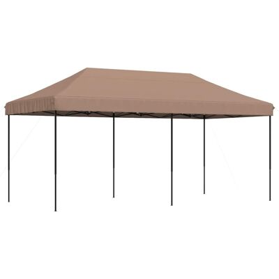 vidaXL Namiot Imprezowy Brązowy 292 x 580 x 315 cm Materiał Oxford vidaXL Namiot Imprezowy Brązowy 292 x 580 x 315 cm Materiał Oxford