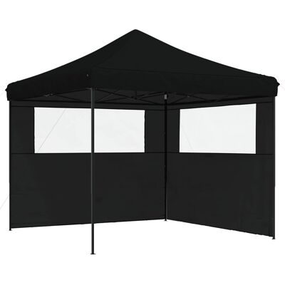 vidaXL Namiot Imprezowy Czarny 292 x 292 x 315 cm Materiał Oxford vidaXL Namiot Imprezowy Czarny 292 x 292 x 315 cm Materiał Oxford