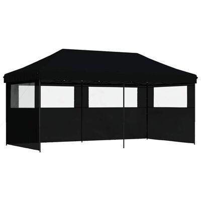 vidaXL Namiot Imprezowy Czarny 292 x 580 x 315 cm Materiał Oxford vidaXL Namiot Imprezowy Czarny 292 x 580 x 315 cm Materiał Oxford