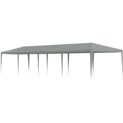 vidaXL Namiot Imprezowy Jasnoszary 1200 x 300 x 255 cm PE i stal vidaXL Namiot Imprezowy Jasnoszary 1200 x 300 x 255 cm PE i stal