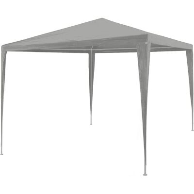 vidaXL Namiot Imprezowy Jasnoszary 300 x 300 x 255 cm PE i stal vidaXL Namiot Imprezowy Jasnoszary 300 x 300 x 255 cm PE i stal