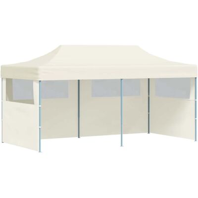 vidaXL Namiot Imprezowy Kremowy 291 x 580 x 315 cm Materiał Oxford vidaXL Namiot Imprezowy Kremowy 291 x 580 x 315 cm Materiał Oxford