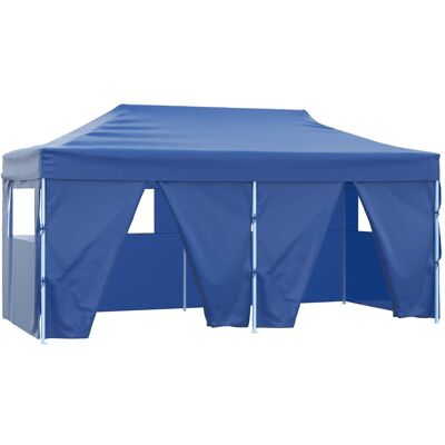 vidaXL Namiot Imprezowy Niebieski 291 x 580 x 315 cm Materiał Oxford vidaXL Namiot Imprezowy Niebieski 291 x 580 x 315 cm Materiał Oxford