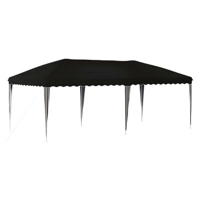vidaXL Namiot imprezowy rozkładany 575 x 290 x 245 cm Czarny vidaXL Namiot imprezowy rozkładany 575 x 290 x 245 cm Czarny