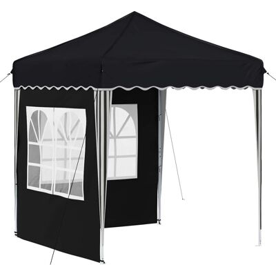 vidaXL Namiot imprezowy rozkładany Antracyt 195 x 195 x 245 cm vidaXL Namiot imprezowy rozkładany Antracyt 195 x 195 x 245 cm