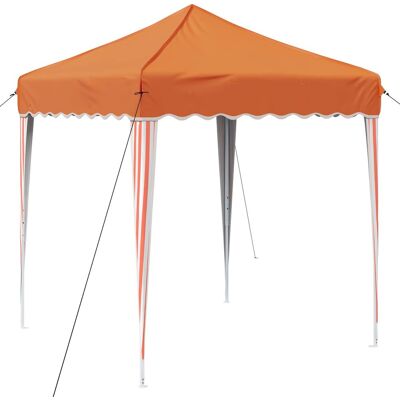 vidaXL Namiot imprezowy rozkładany Pomarańczowy 195 x 195 x 245 cm vidaXL Namiot imprezowy rozkładany Pomarańczowy 195 x 195 x 245 cm