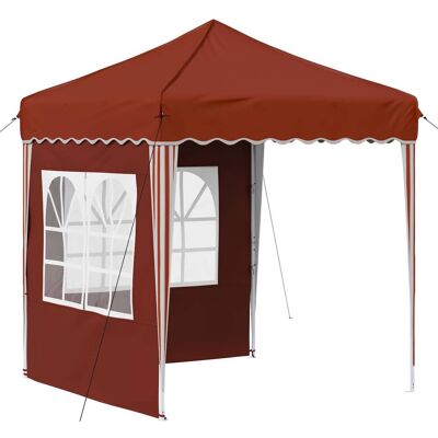 vidaXL Namiot imprezowy rozkładany terakota 195 x 195 x 245 cm vidaXL Namiot imprezowy rozkładany terakota 195 x 195 x 245 cm