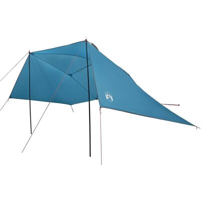 vidaXL Namiot samochodowy z dachem niebieski 308 x 215 x 220 cm vidaXL Namiot samochodowy z dachem niebieski 308 x 215 x 220 cm