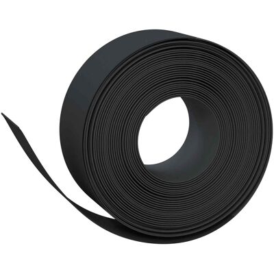 vidaXL Obrzeża ogrodowe 25 m 20 cm PE Czarny vidaXL Obrzeża ogrodowe 25 m 20 cm PE Czarny