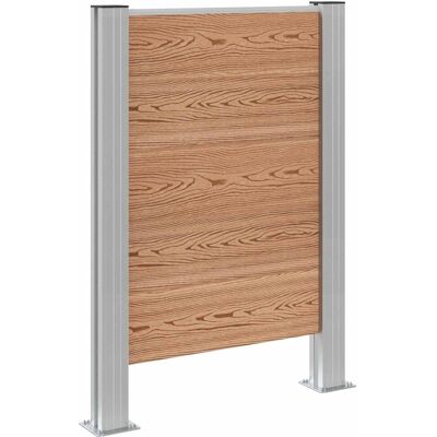vidaXL Ogrodzenie na Kosz na Śmieci brązowy 85 x 12 x 115 cm vidaXL Ogrodzenie na Kosz na Śmieci brązowy 85 x 12 x 115 cm