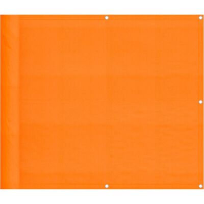 vidaXL Pomarańczowa Osłona Balkonowa - Wodoszczelna 90x800cm vidaXL Pomarańczowa Osłona Balkonowa - Wodoszczelna 90x800cm