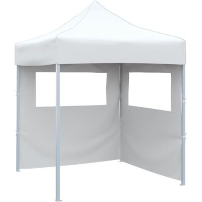 vidaXL Imprezowy namiot 2x2m Składany Stal Biały vidaXL Imprezowy namiot 2x2m Składany Stal Biały
